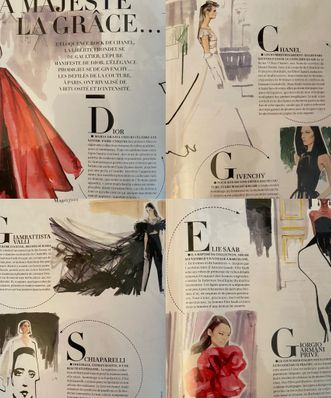 MADAME FIGARO Fashon Week Haute Couture 2018
