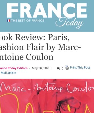 FRANCE TODAY Book Review "PARIS " de Marc Antoine Coulon